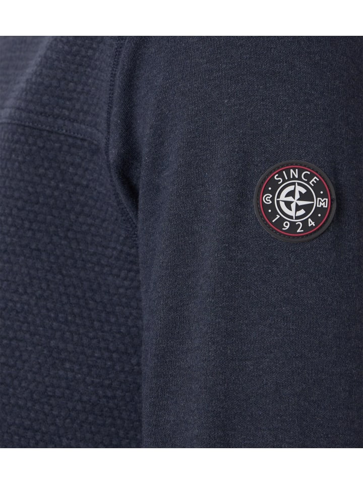 CASAMODA Sweatjacke in Blau günstig kaufen