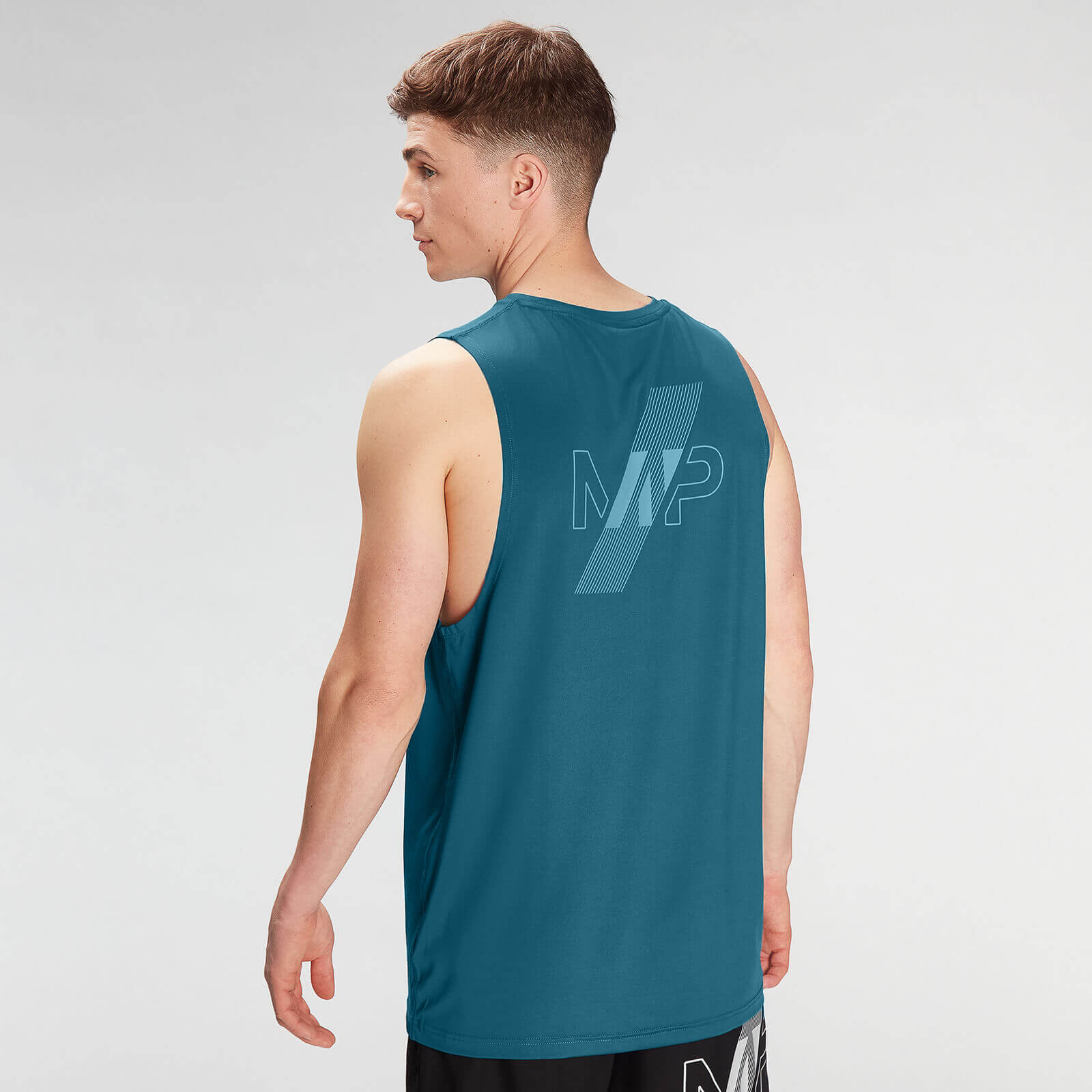 Débardeur d’entraînement MP Impact en édition limitée pour hommes – Bleu sarcelle