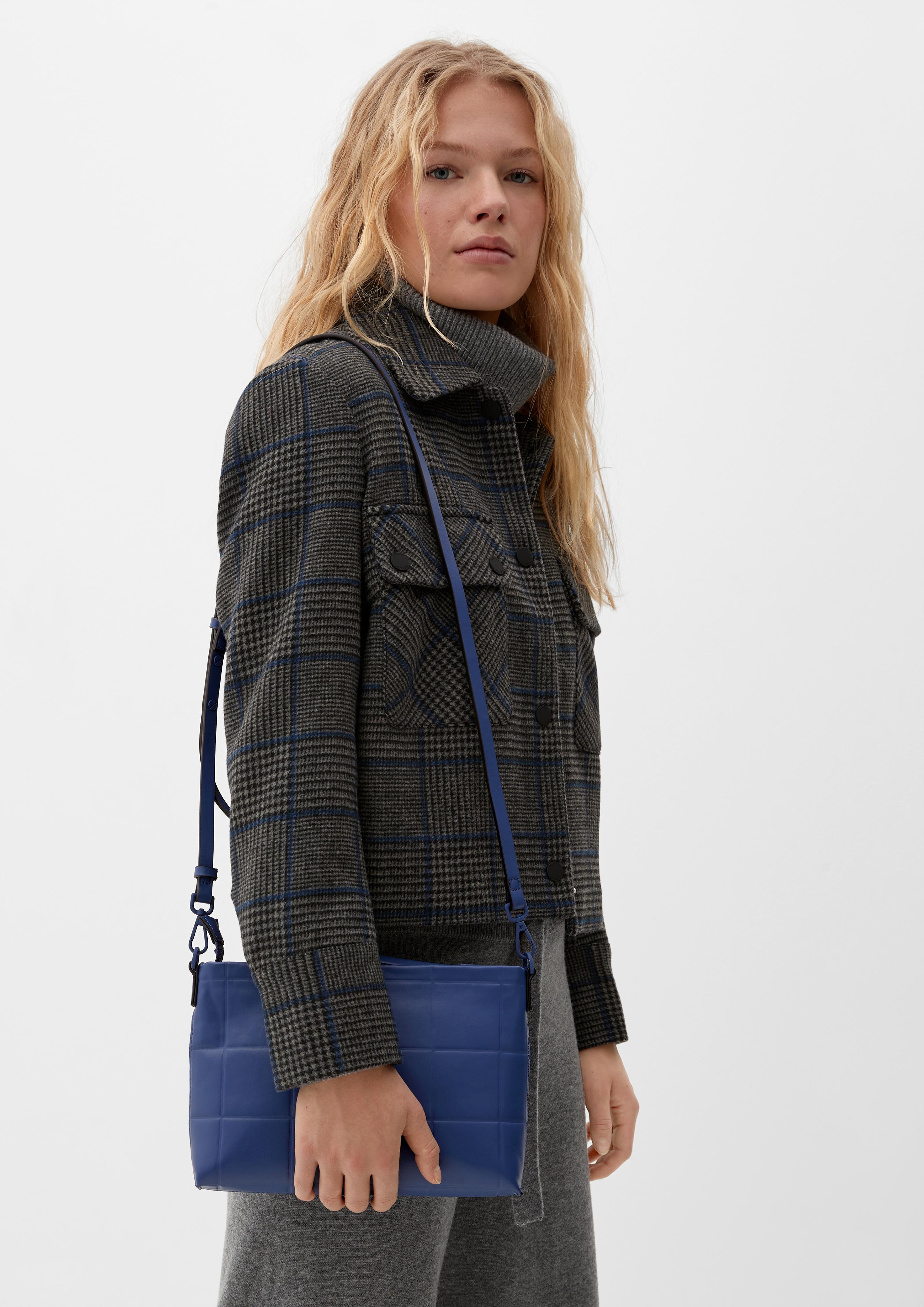 Shoulder Bag mit kariertem Muster  2125173-5659