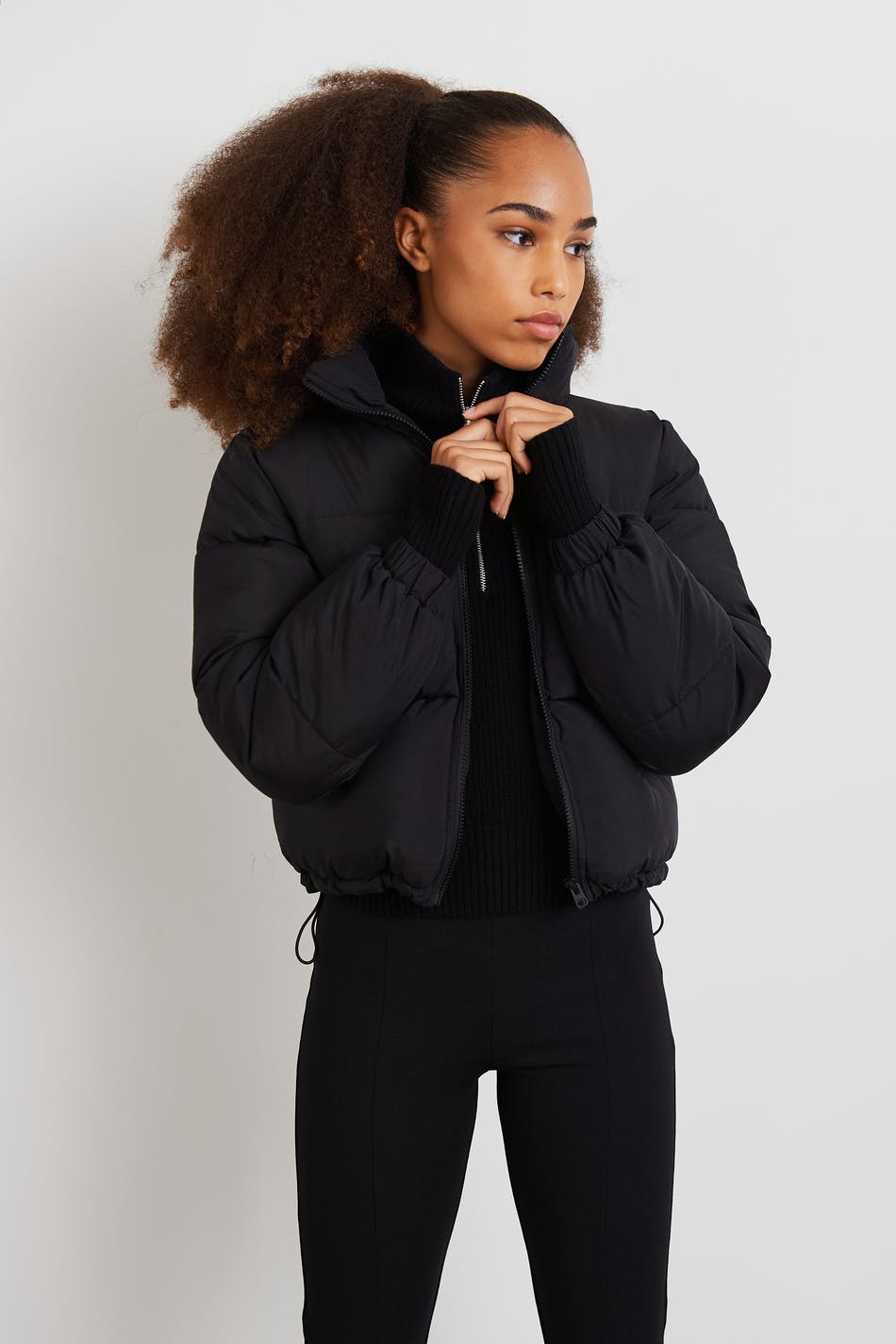 S puffer jacket