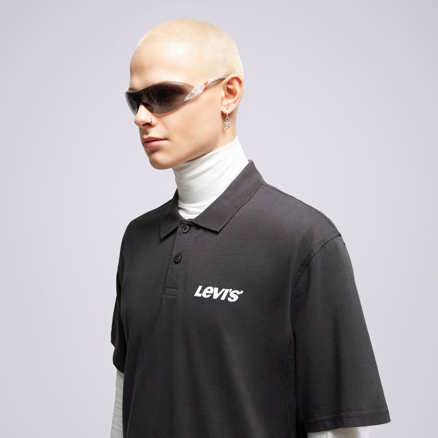 LEVI'S POLO GRAPHIC VINTAGE FIT Schwarz