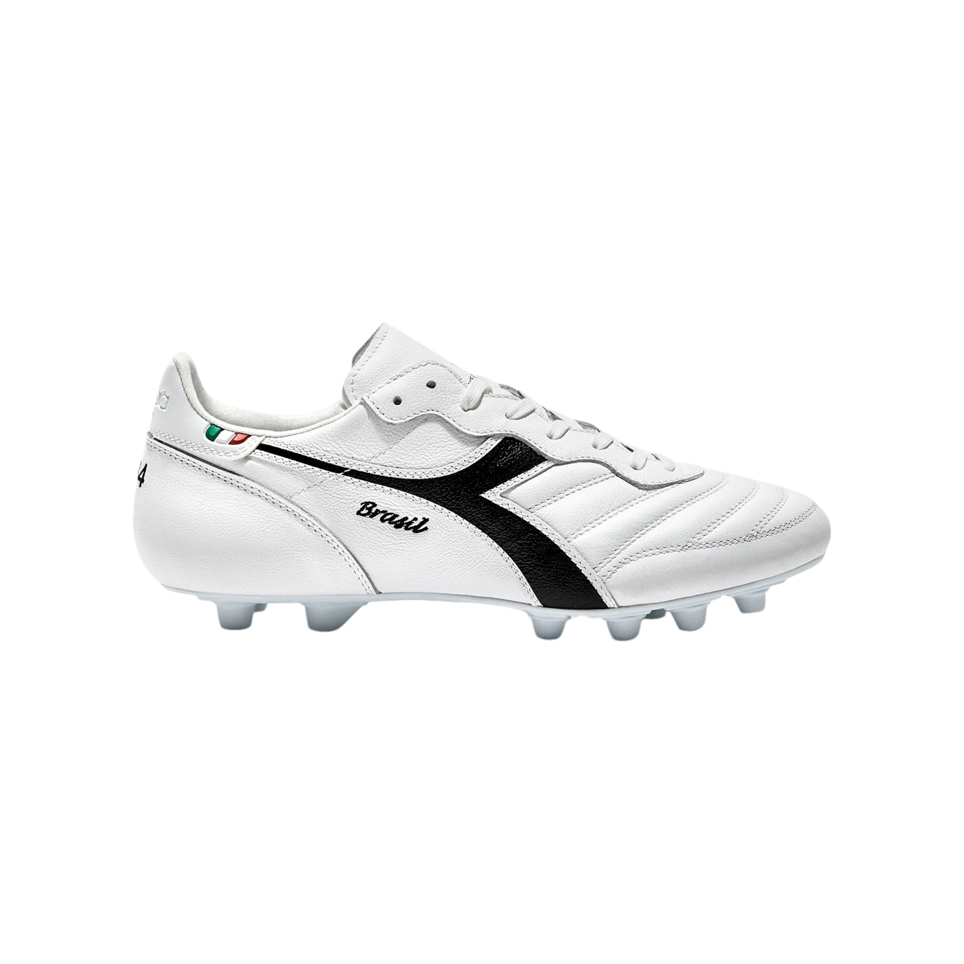 Diadora Brasil Italy OG LT+ MDPU FG Weiss Schwarz FC0351