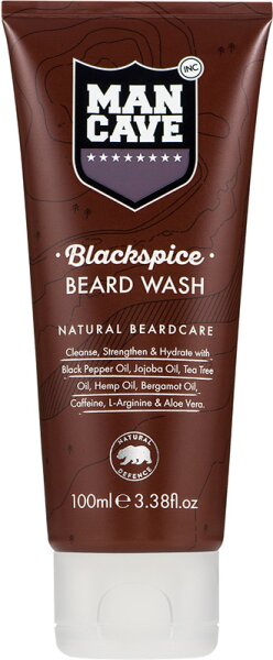 Man Cave Blackspice Beard Wash Bartshampoo