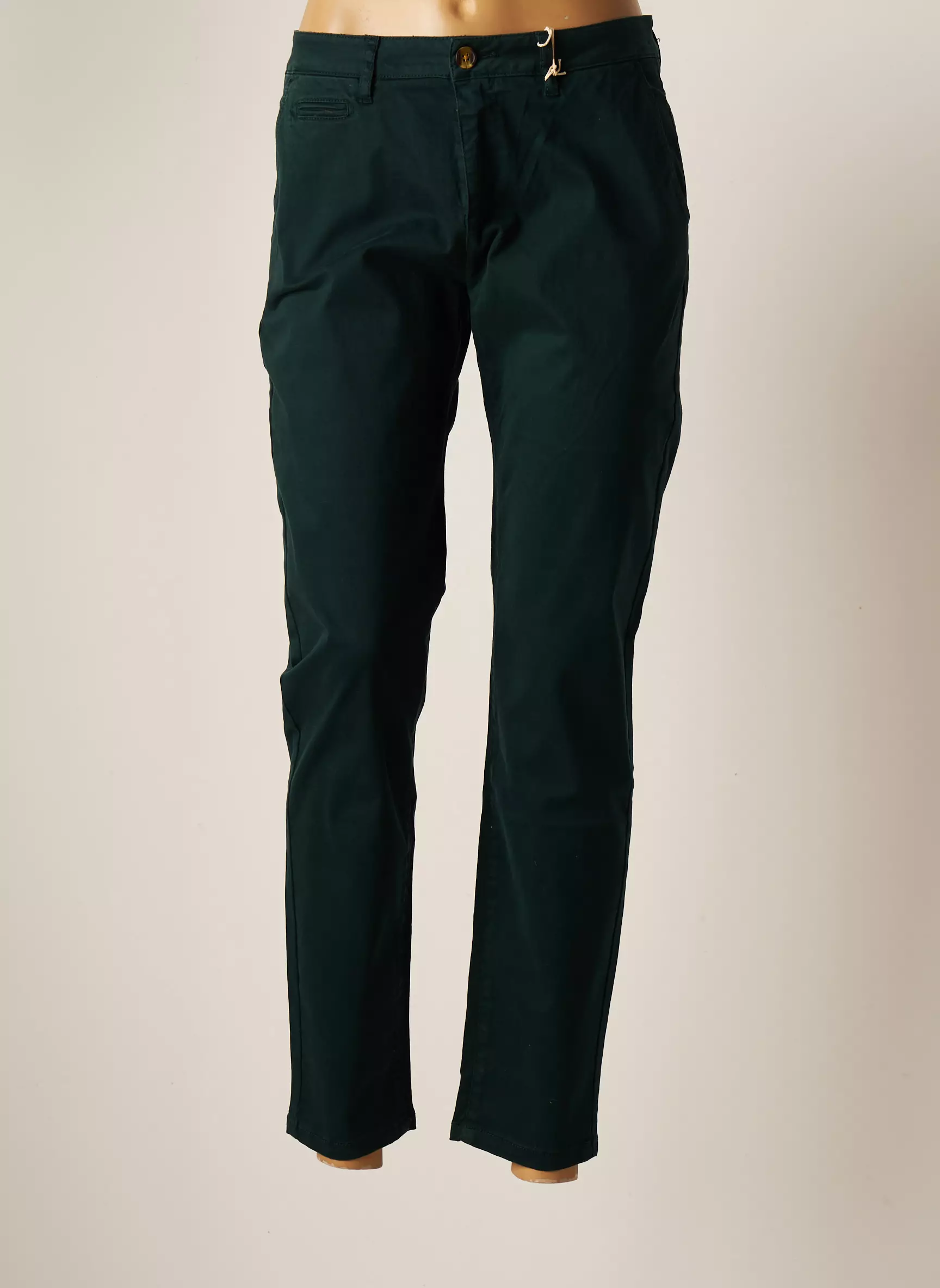 Labdip Pantalons Chino Femme couleur vert