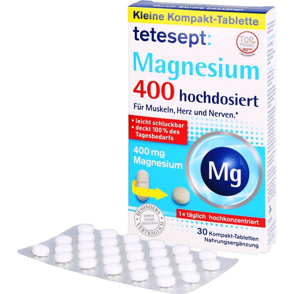 Magnesium 400 hochdosiert Tabletten
