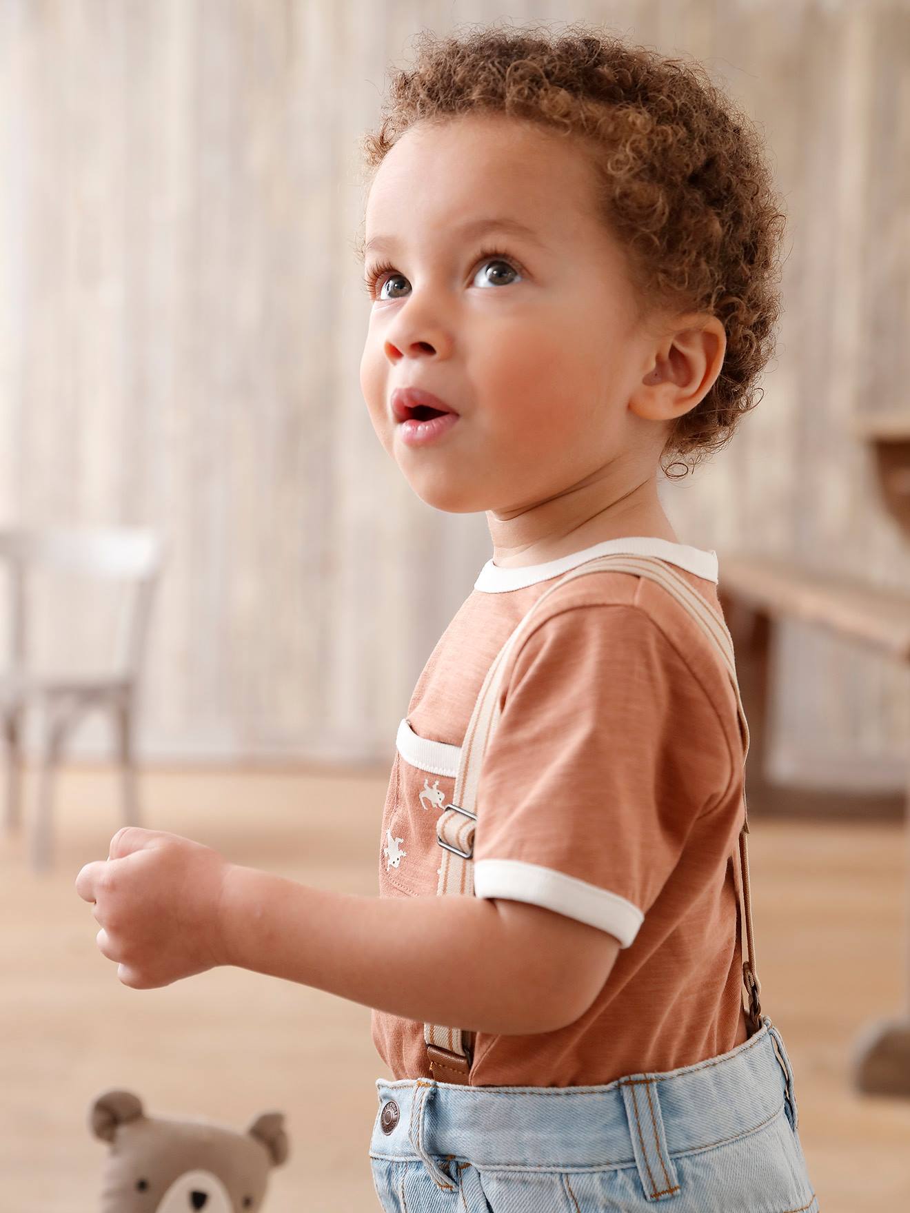 Vertbaudet Baby T-Shirt - braun
