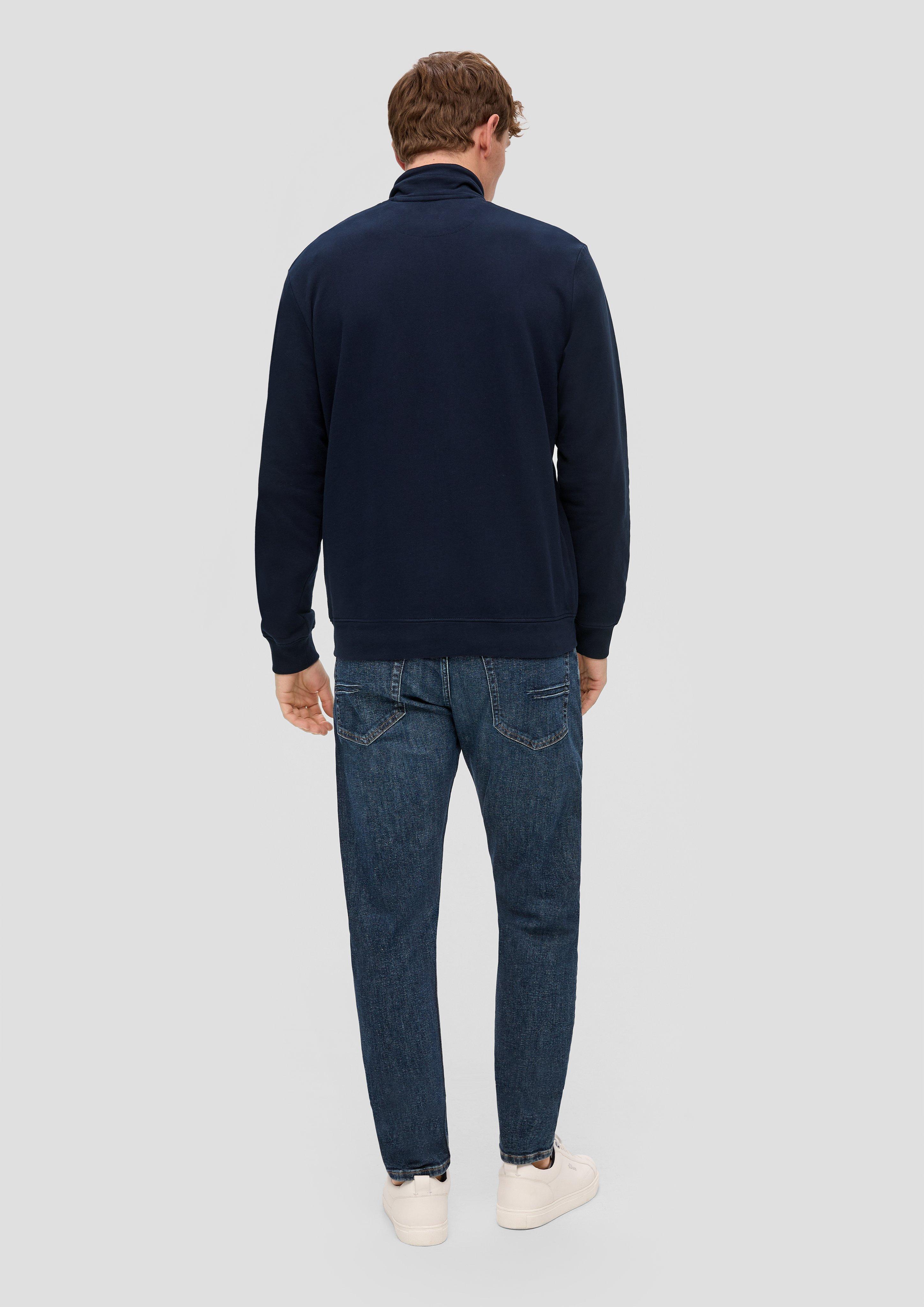 Sweatjacke mit hohem Stehkragen  2146005-59D1