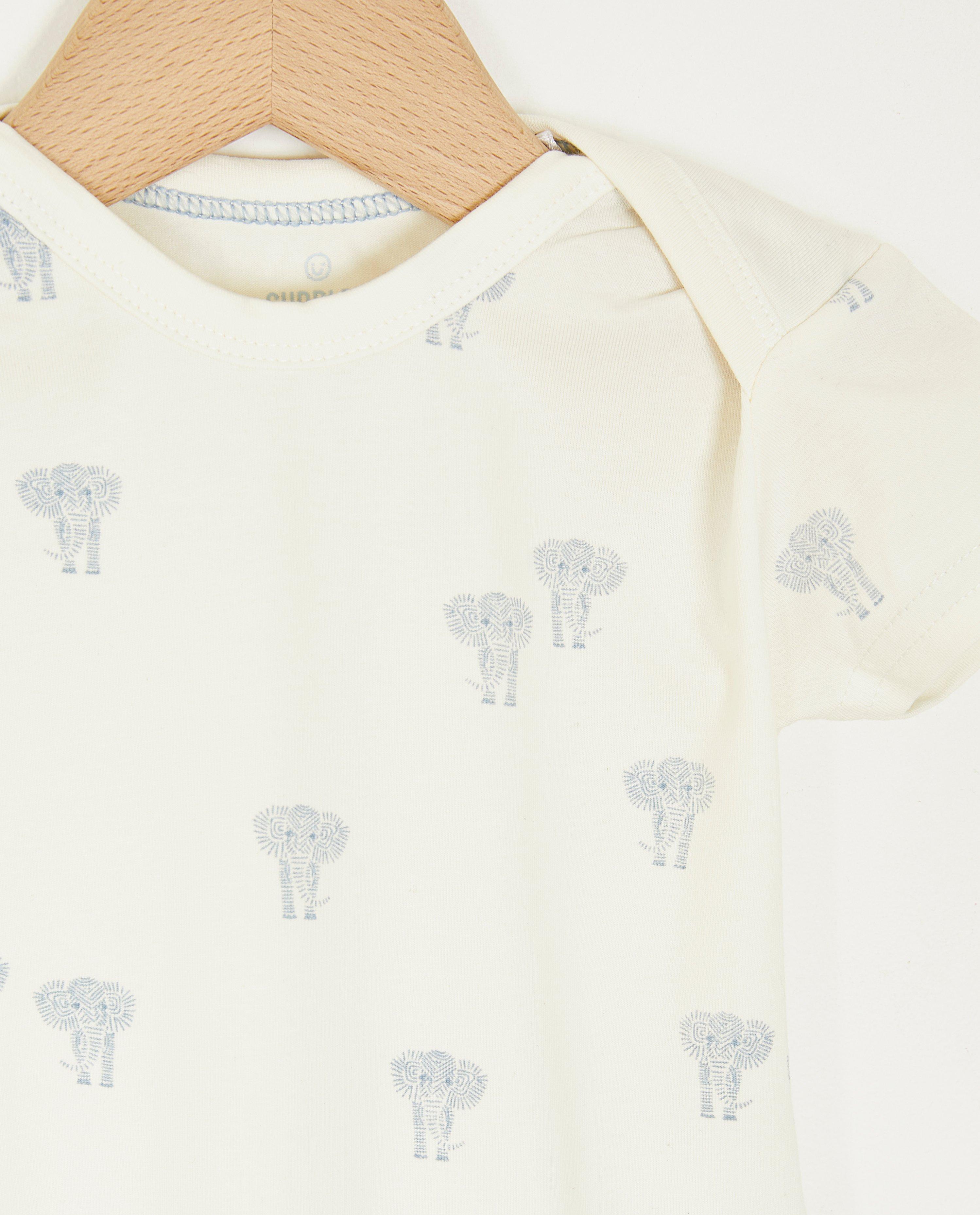 Cuddles and Smiles Romper med kuvertficka