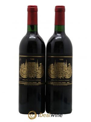 Château Palmer 3ème Grand Cru Classé  1988 - Lot de 2 Bouteilles