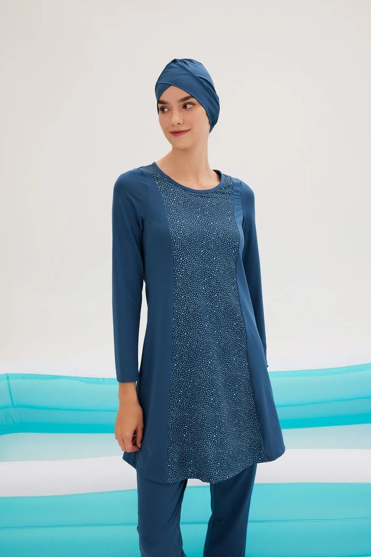 DeFacto  3-teiliger Burkini mit normaler Passform B0870ax23sm