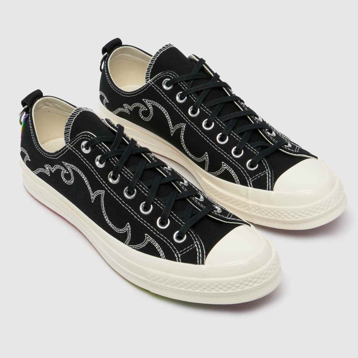 Converse Chuck 70 Ox Pride cipő fekete színben