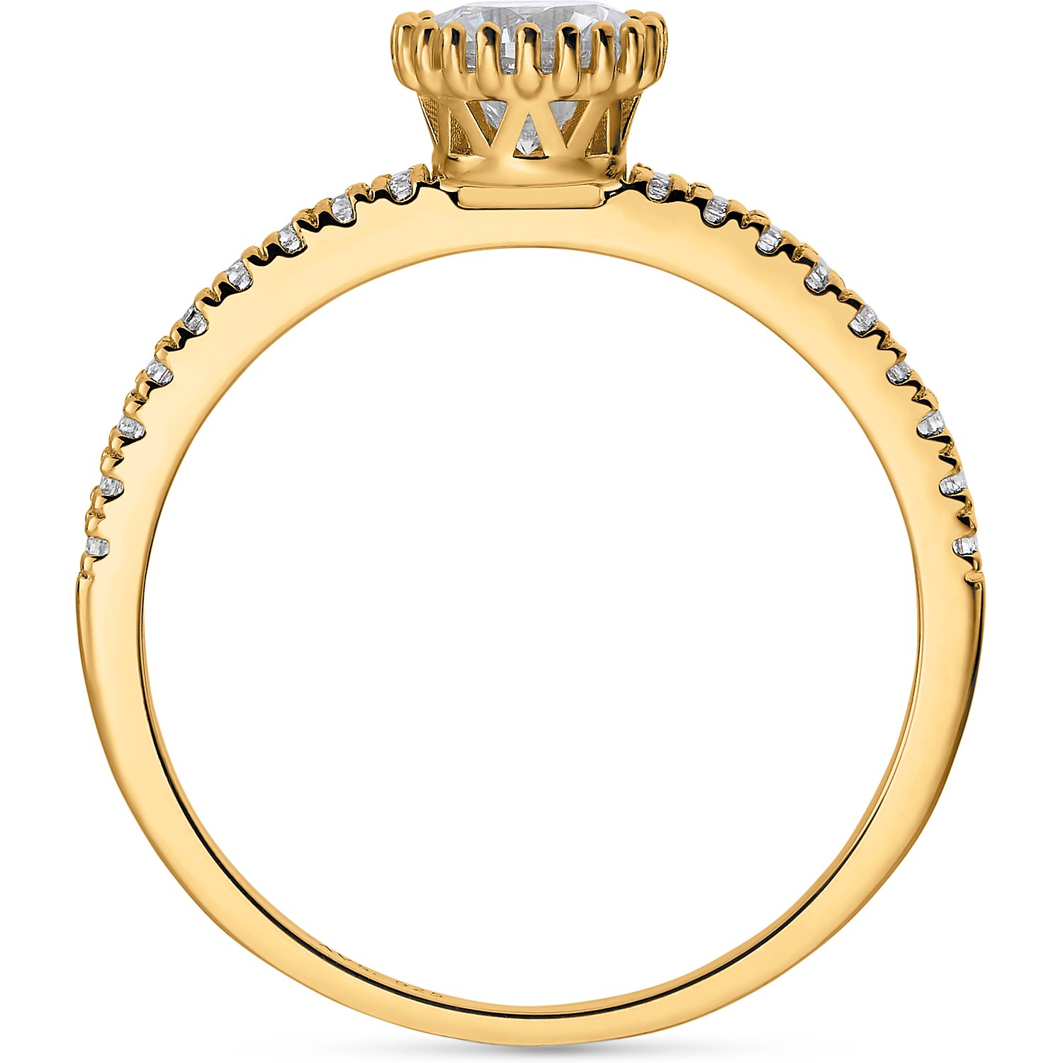 FAVS Prstani iz rumenega zlata