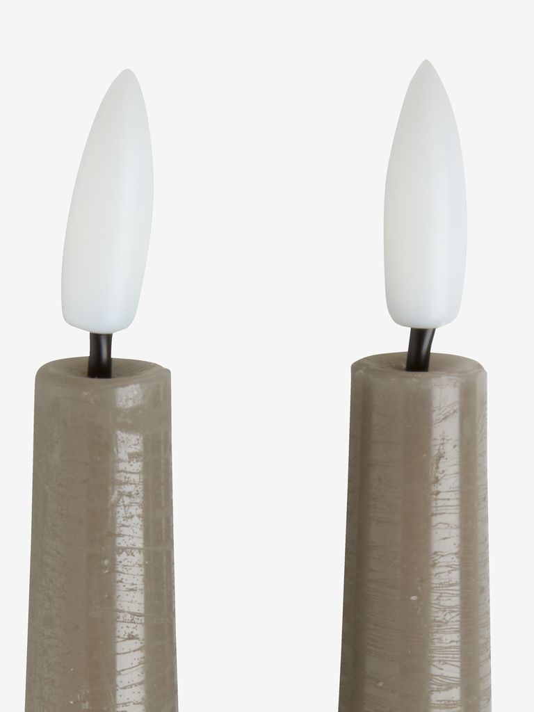 GUDMUND Lustre LED GUDMUND H29cm gris 2 pcs/paquet