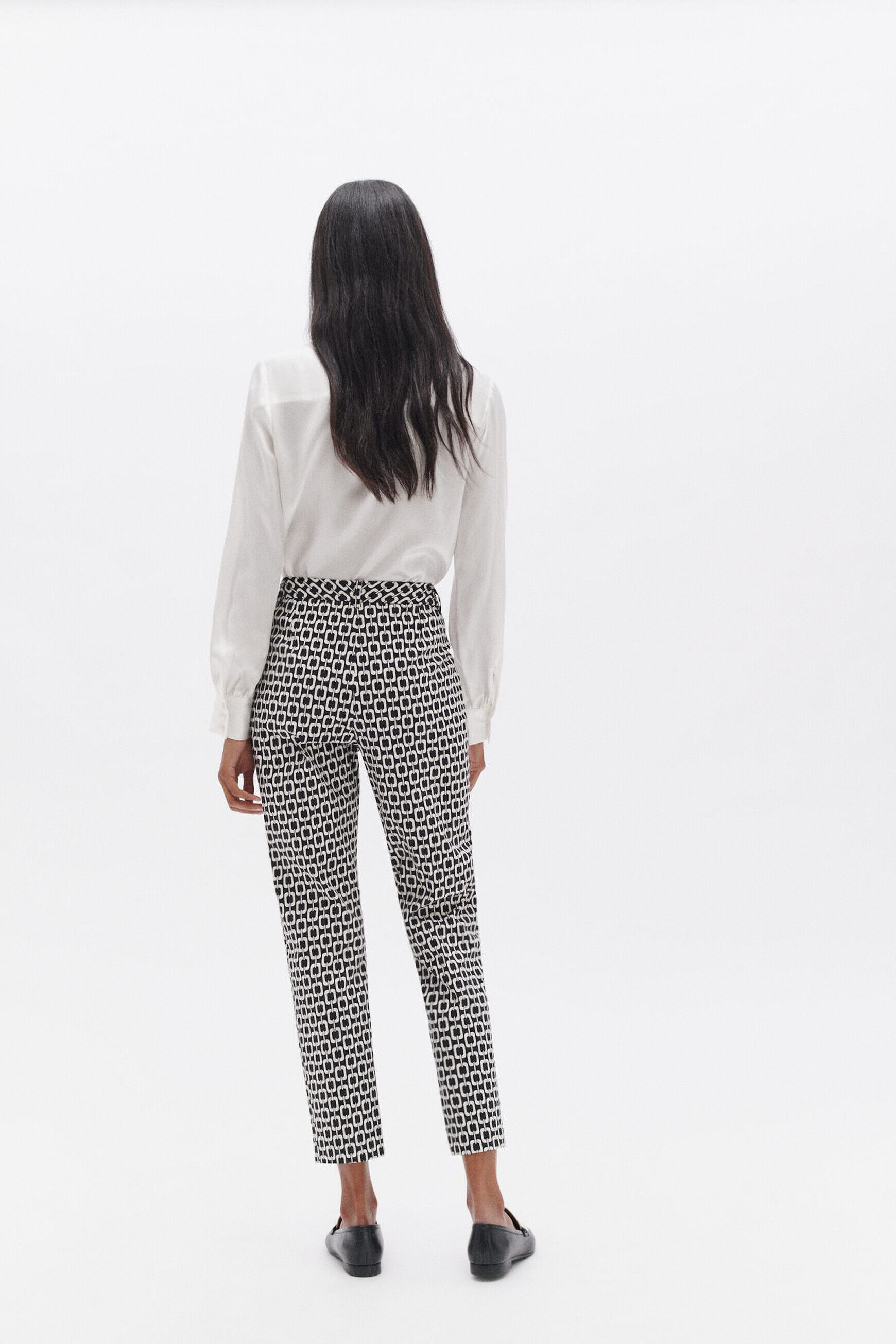 Pantalon pgabin3 noir femme
