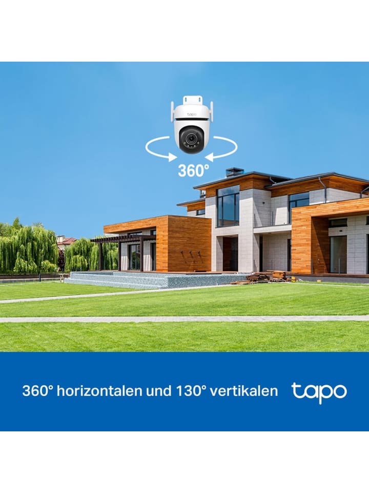 COFI 1453 TP-LINK Kabellose Überwachungskamera Outdoor Tapo in Schwarz günstig kaufen onesize