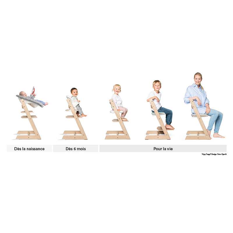 Chaise haute Tripp Trapp naturel Stokke