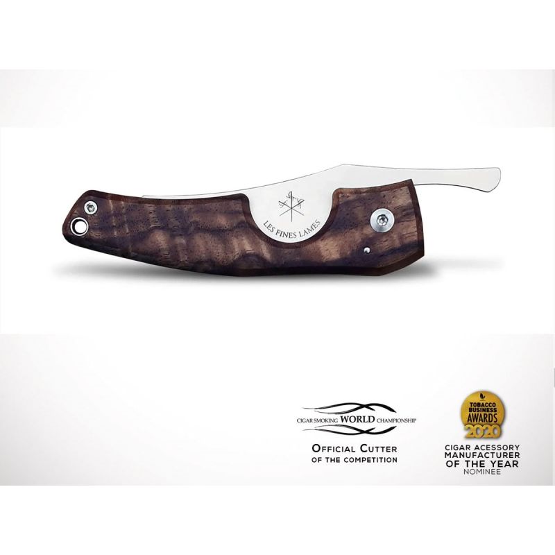 Les Fines Lames Zigarrenschneider Le Petit Gunstock Nussbaum Maser