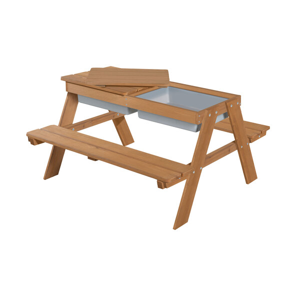 Outdoor-Kinder-Sitzgruppe Play for 4, teak