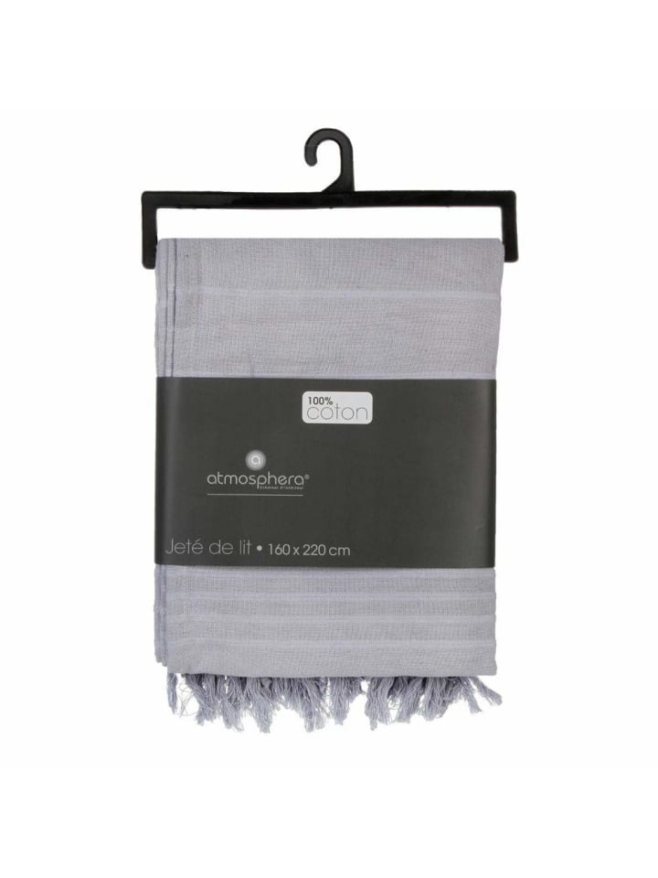 Atmosphera Créateur d'intérieur Tagesdecke in grau günstig kaufen onesize