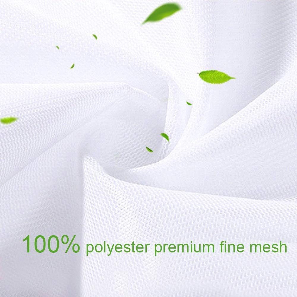 Devenirriche Wäschenetz Wäschesack Groß 90x110cm für Waschmaschine 2er Pack Wäschebeutel