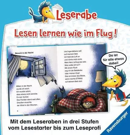 Leserabe - 2. Lesestufe: Hilfe, ich bin ein Vampir!