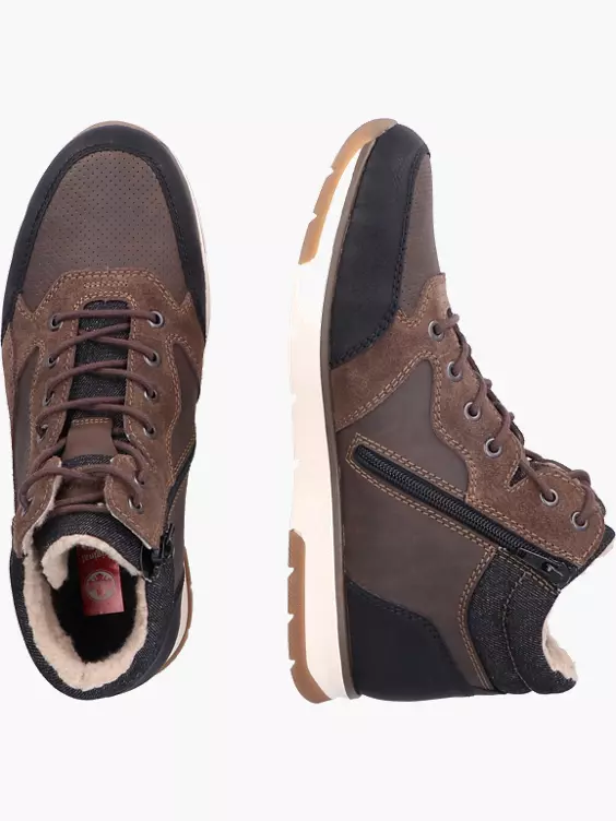 Rieker Herren Schnürstiefel