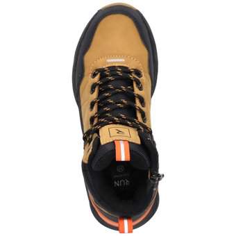 Run Lifewear Schnür Boots in gelb