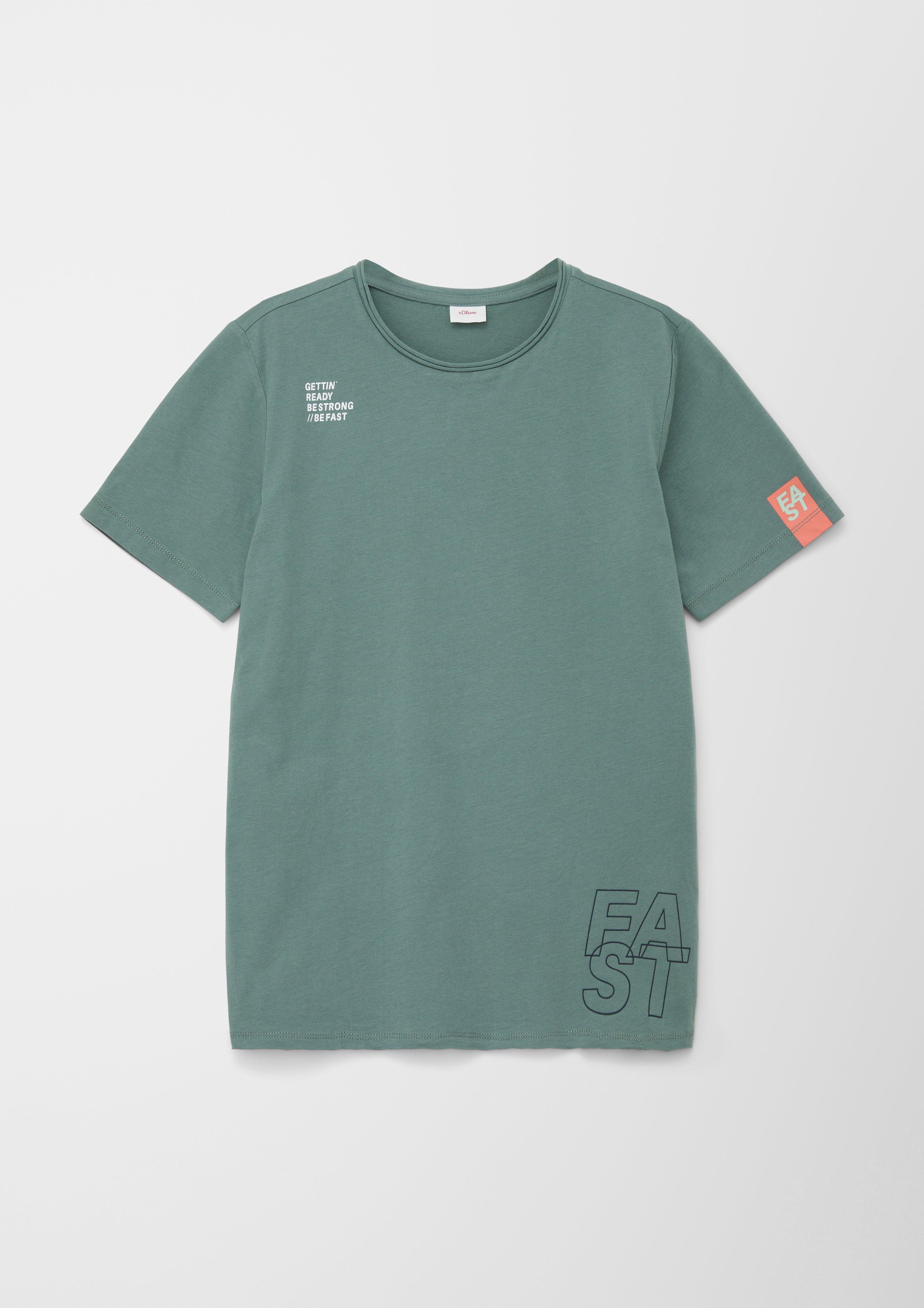 T-Shirt mit Print-Detail  2130529-6714