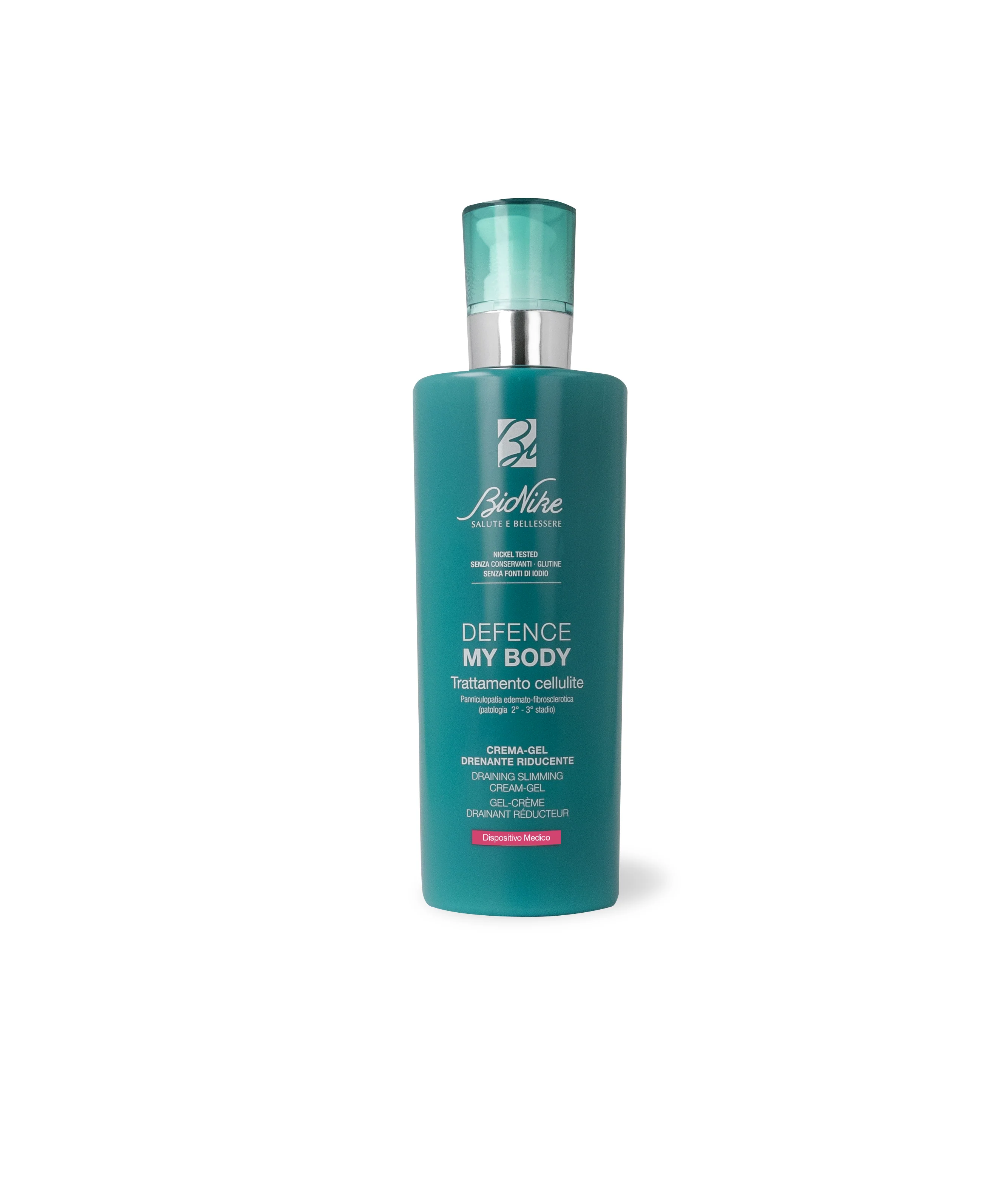 Defence My Body Crema-gel drenante riducente - Crema corpo anticellulite, Gel corpo anticellulite, Crema gambe e glutei drenante