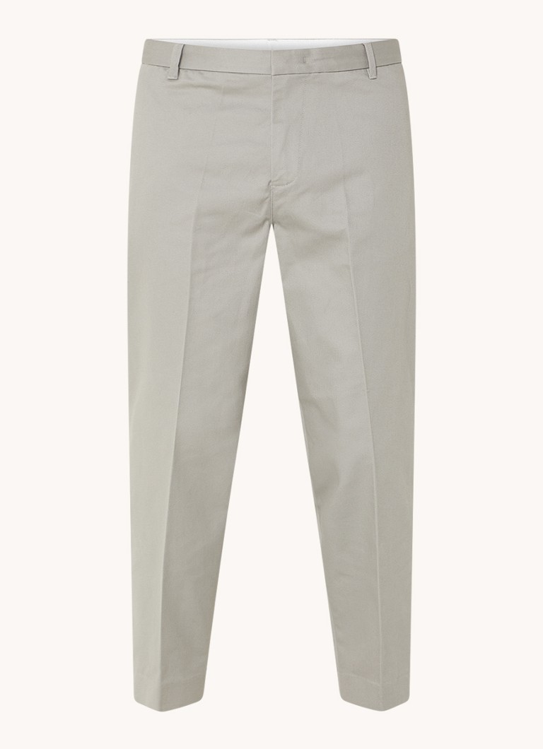 Emporio Armani Tapered fit chino ar steekzakken