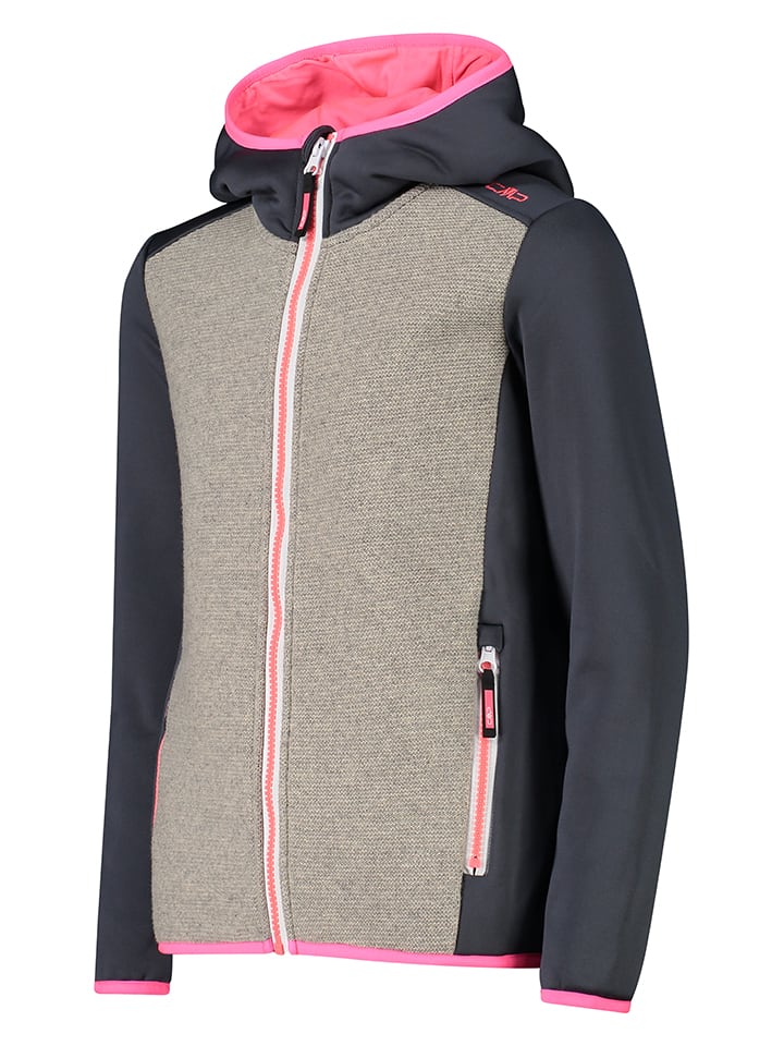 CMP Fleecejacke in Anthrazit günstig kaufen