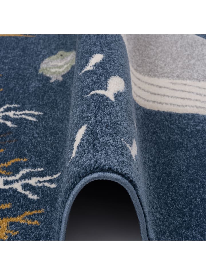 Pergamon Kinder Teppich Maui Kids Ozean in Blau günstig kaufen