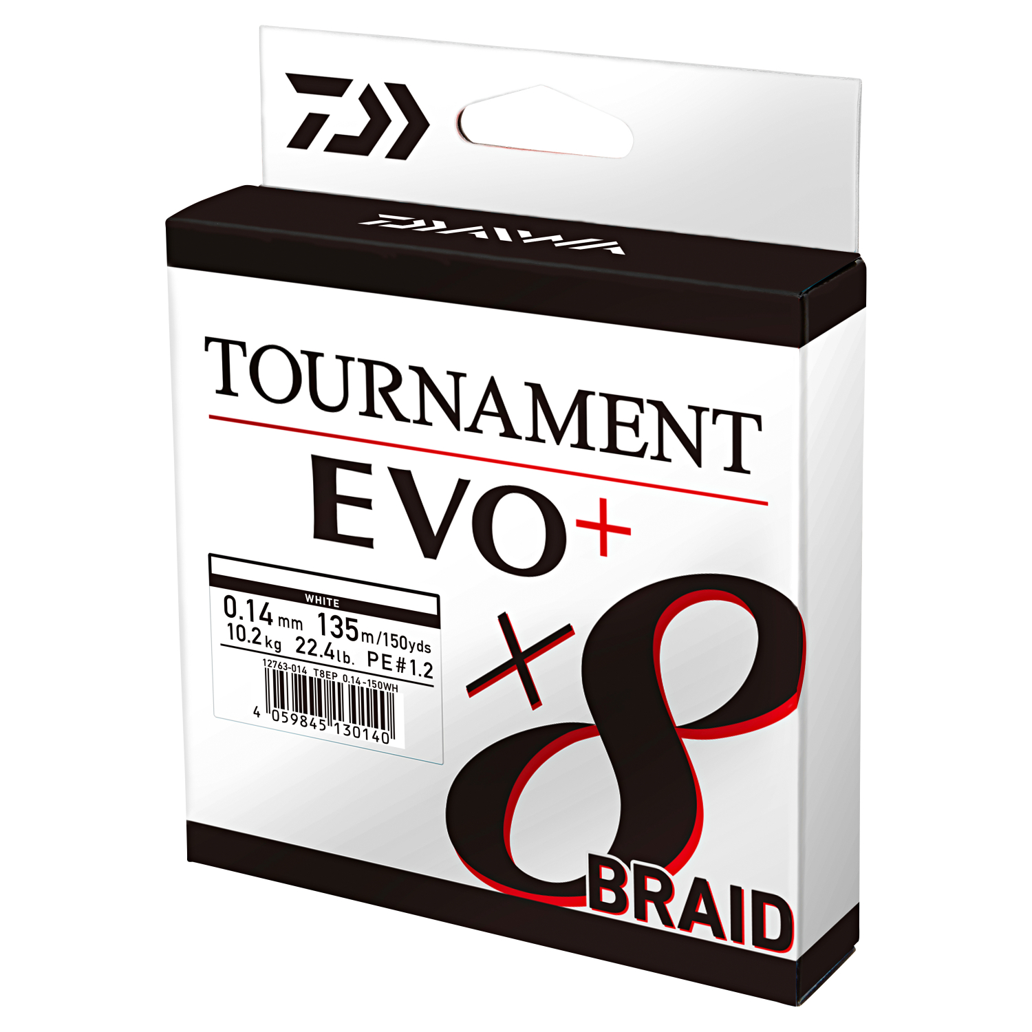 Daiwa Angelschnur Tournament X8 Braid EVO+ (270 m, dunkelgrün)