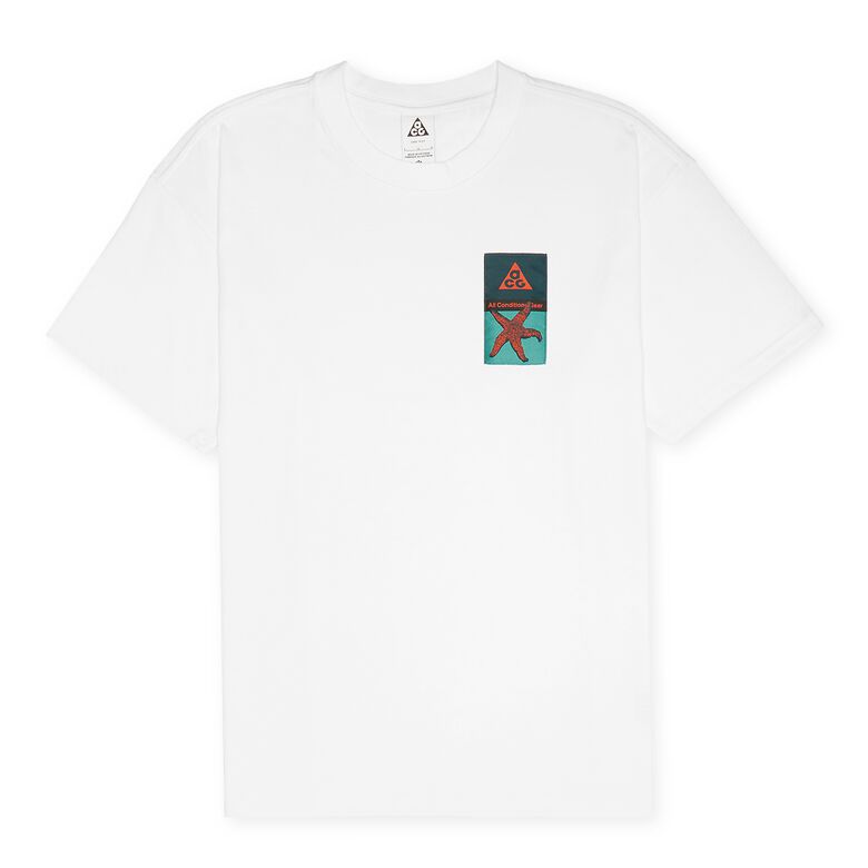 NIKE NRG ACG Shortsleeve Tee Patch white