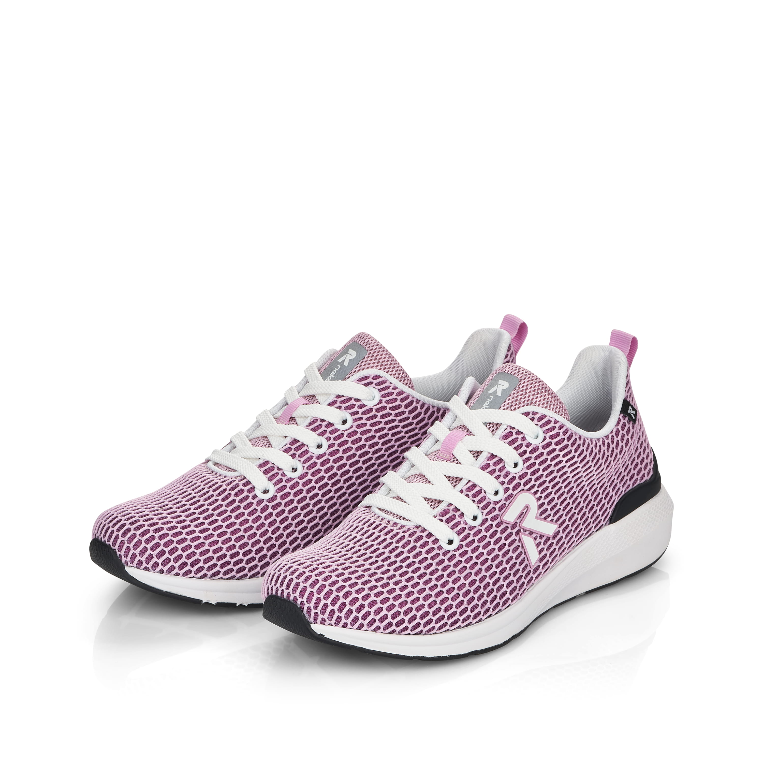 Rieker Damen Sneaker Low soft pink