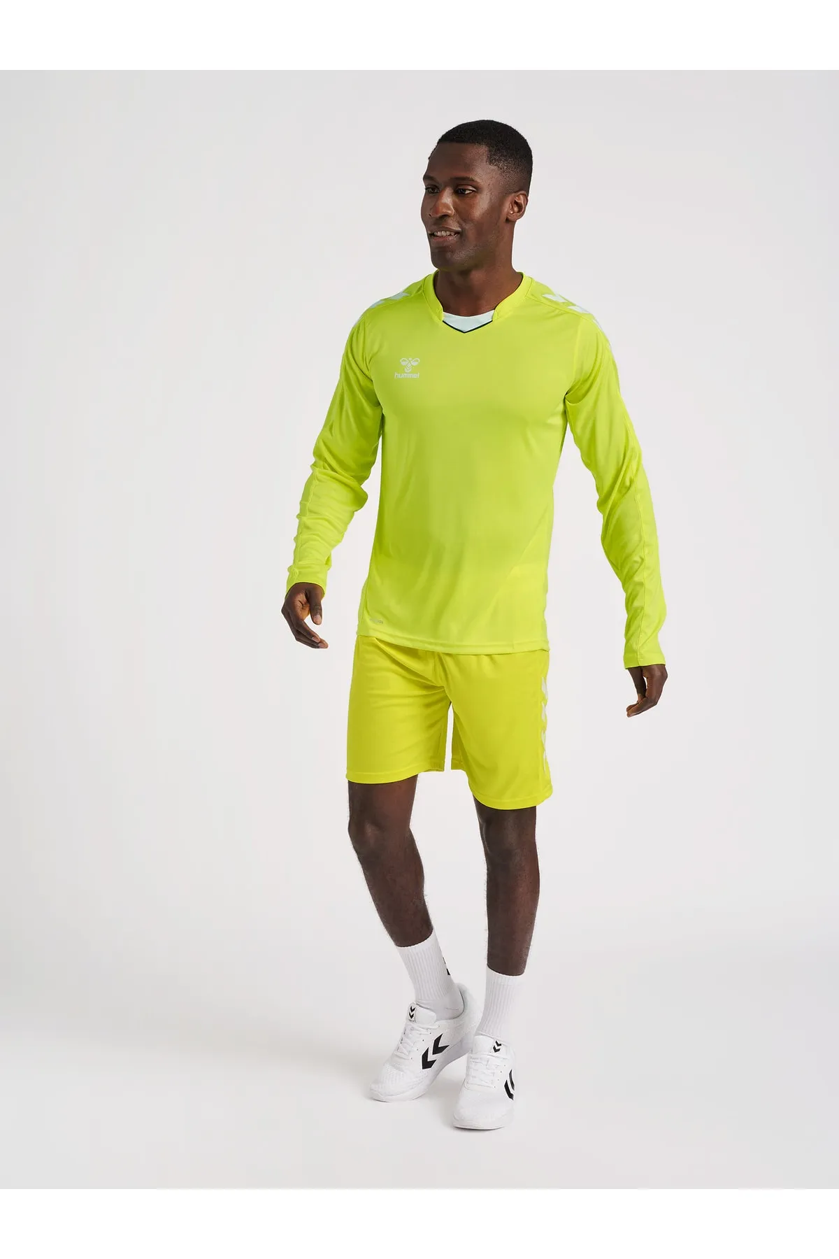 hummel  Kurze Sporthose - Gelb - Mittlerer Bund