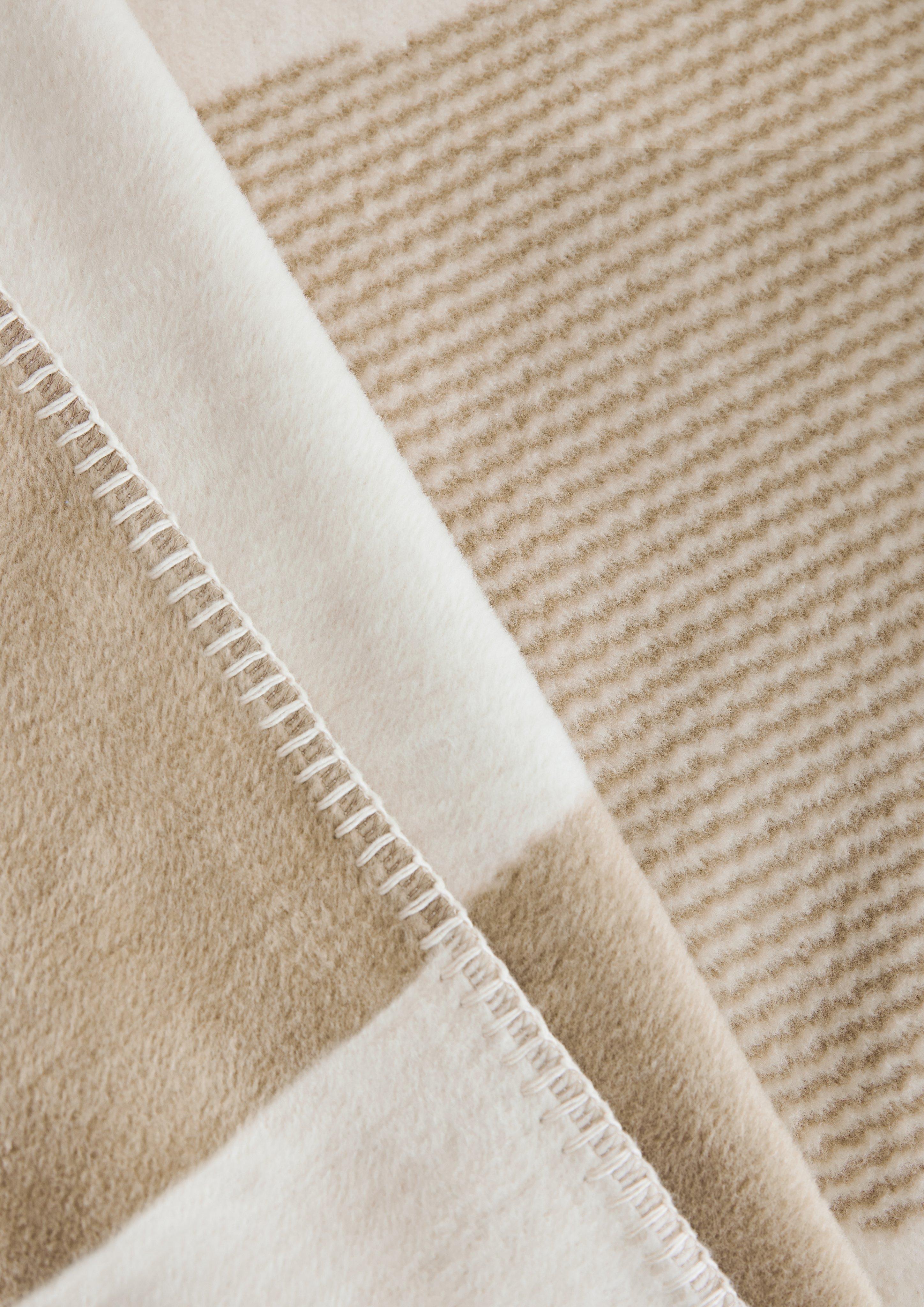 Kuschelige Decke aus Jacquard  6009331-300