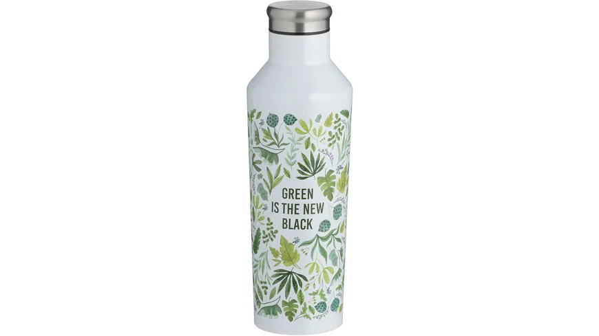 TYPHOON Isolierflasche aus Edelstahl PURE GREEN NEW 0,5l mehrfarbig