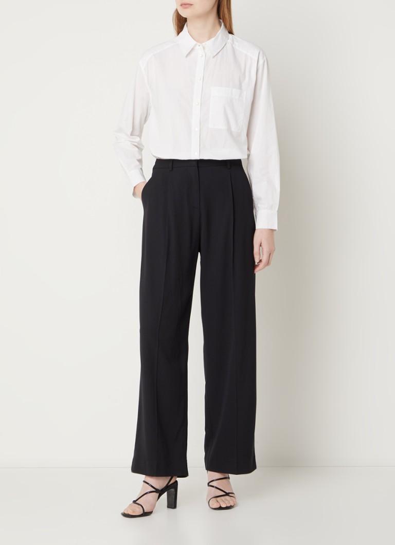 ba&sh Deborah blouse with breast pocket