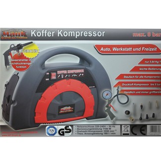 MAUK Koffer-Kompressor max. 8 bar