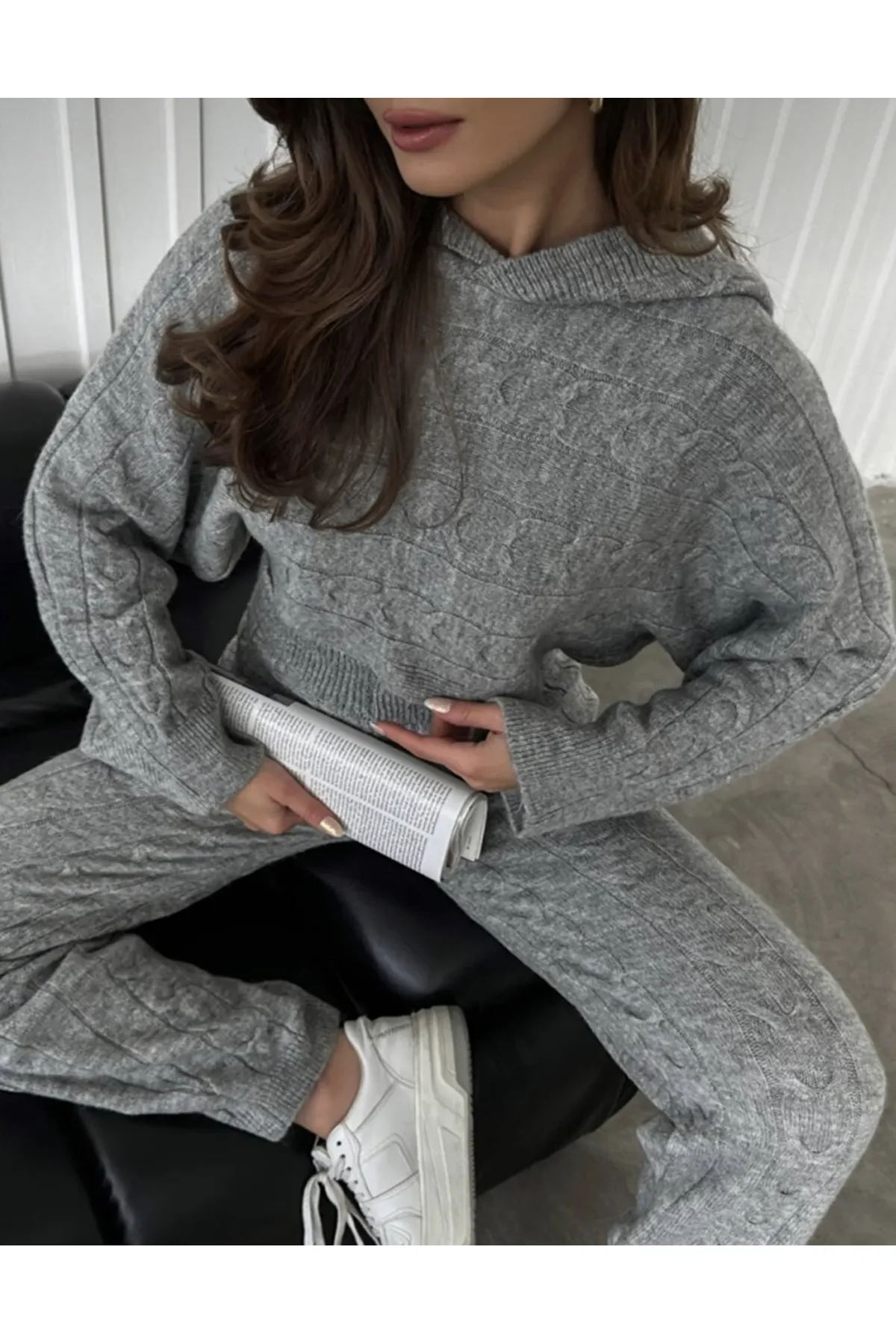 My Blog  Zweiteiler - Grau - Regular Fit