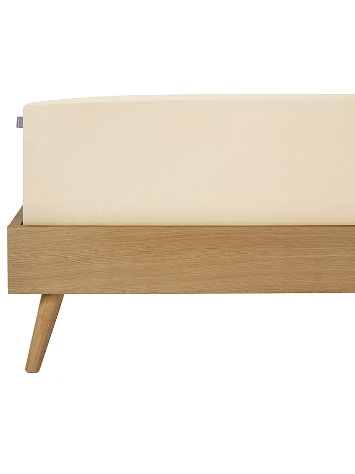 Schiesser Mako-Jersey-Spannbettlaken in Creme günstig kaufen