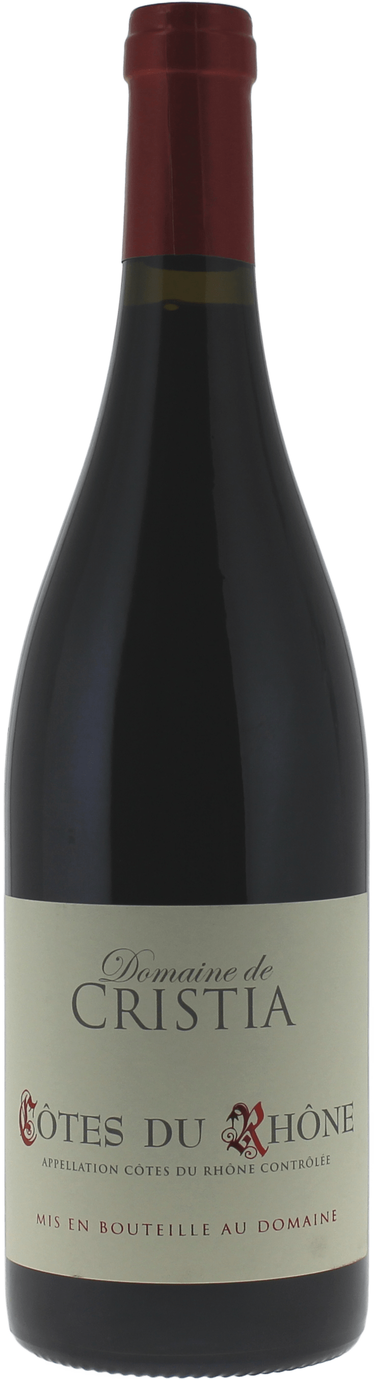 Côtes du rhône domaine cristia 2020