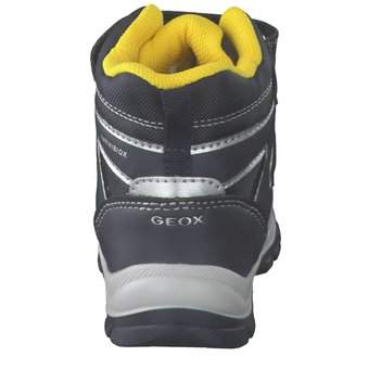 Geox B Flanfil Boy Klett Boots in blau