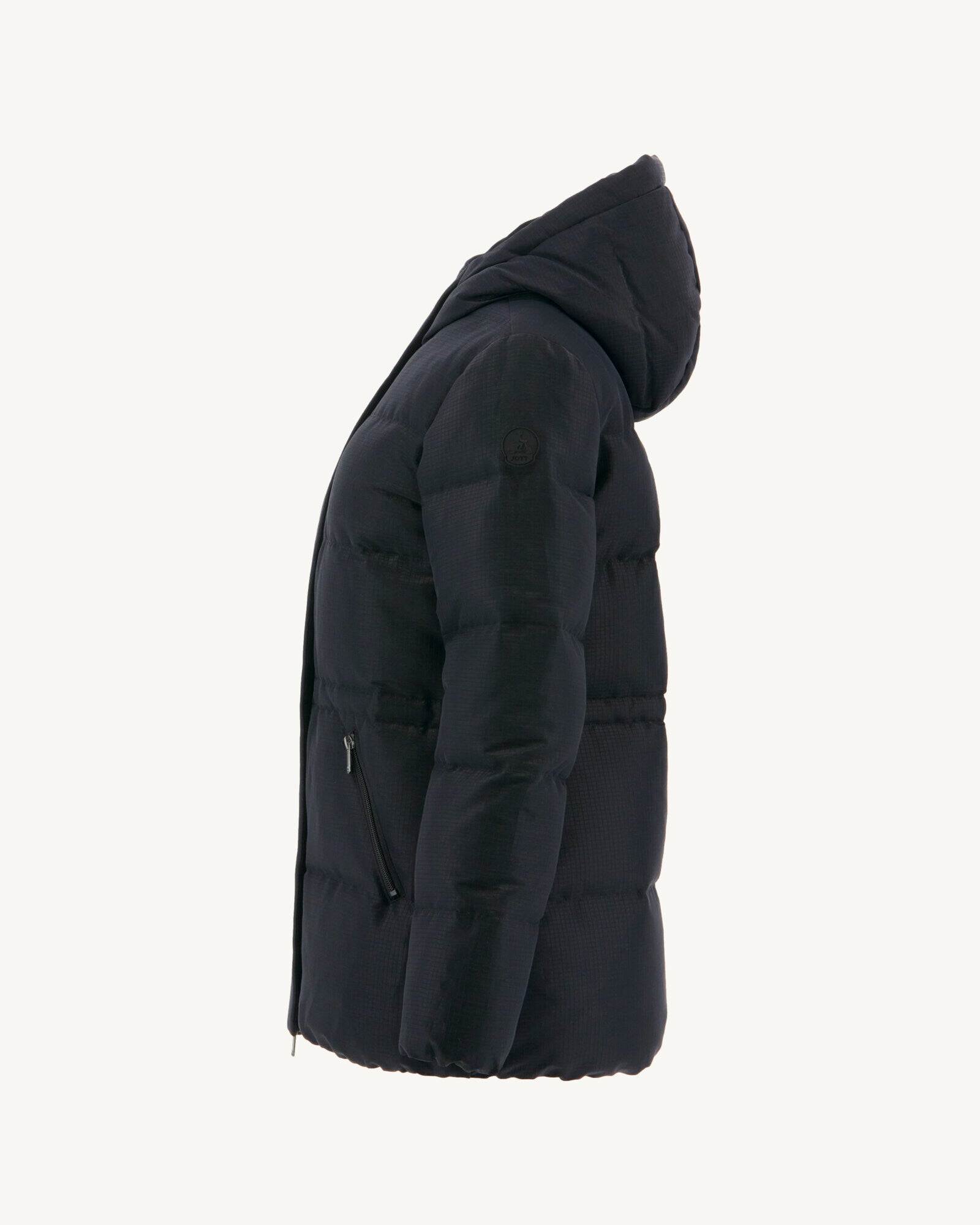 Doudoune à capuche Grand Froid Noir Laponi
