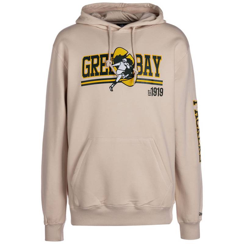 New Era NFL Green Bay Packers Sideline Historic Hoodie Herren