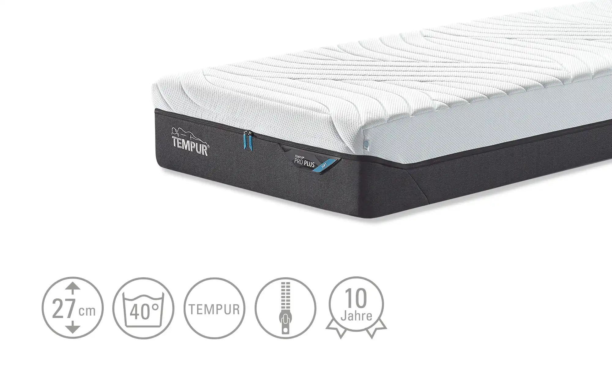 TEMPUR Viscoschaummatratze Soft Pro Plus CoolQuilt