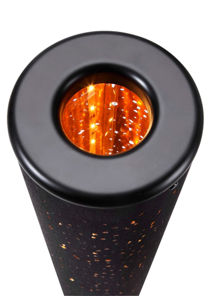 LED-Stehleuchte mit Sternen-Effekt