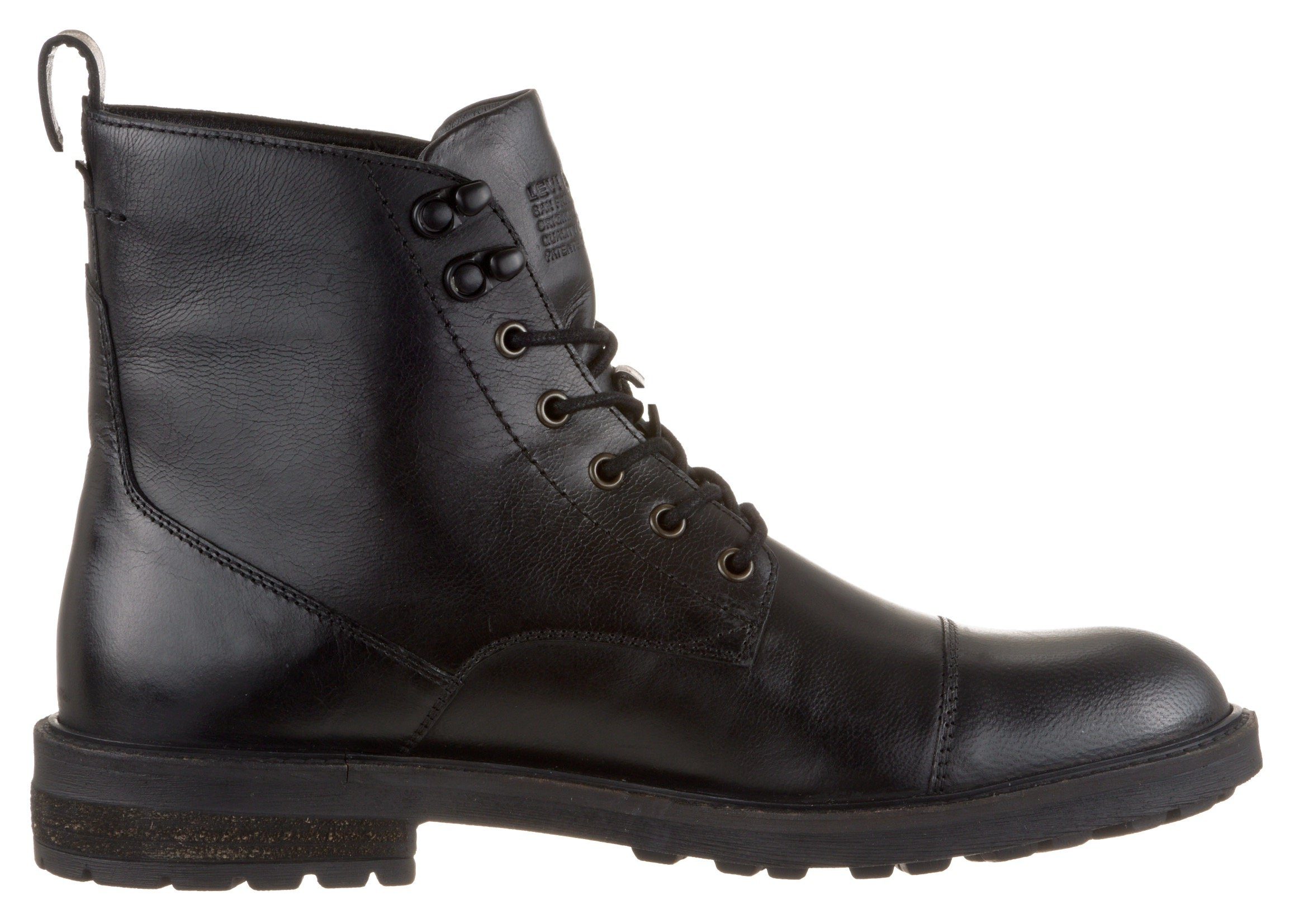 Levi's® EMERSON 2.0 Schnürstiefelette mit modischer Quernaht