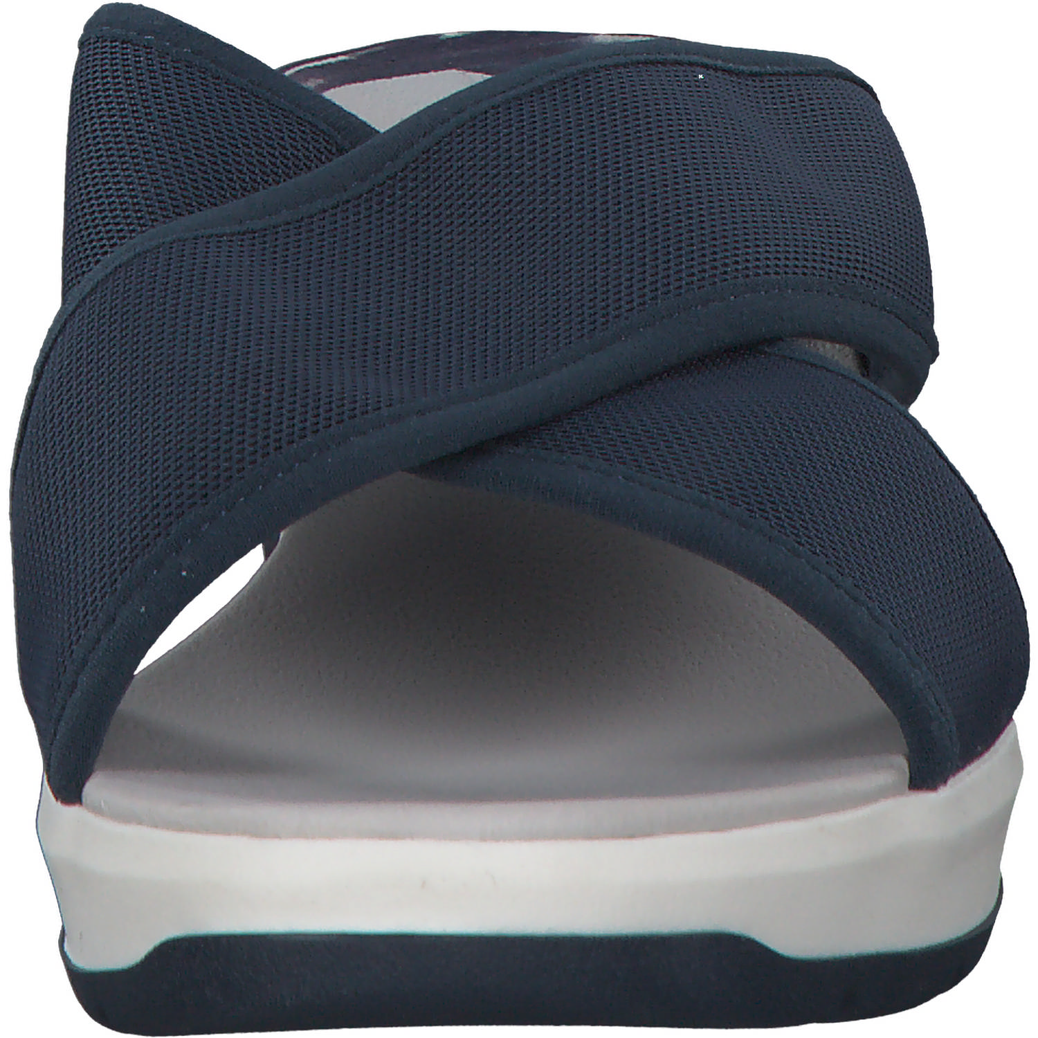 Jana Shoes 27260, Plateau-Pantoletten, Damen, navy